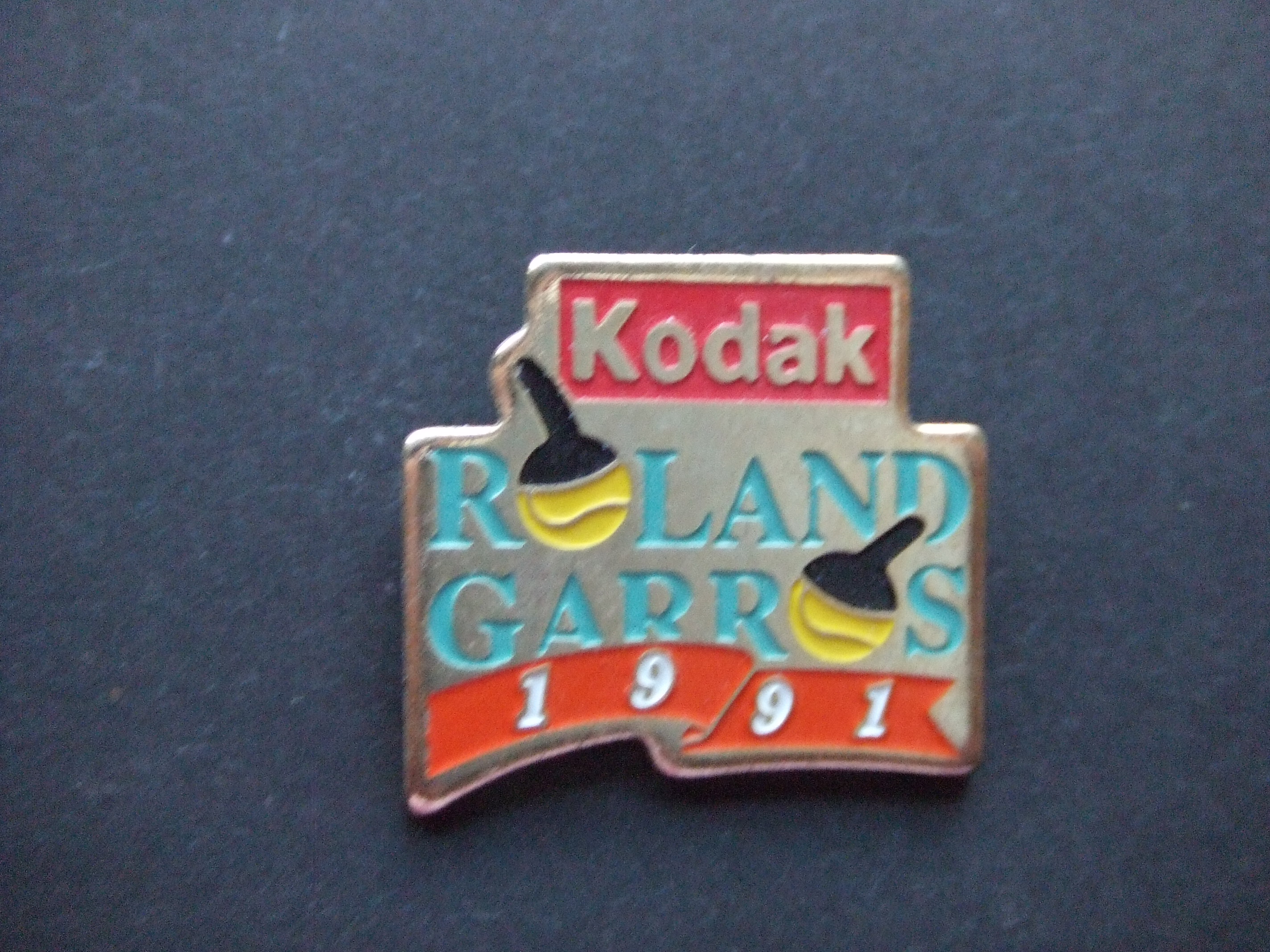 Roland Garros tennis tournooi sponsor Kodak